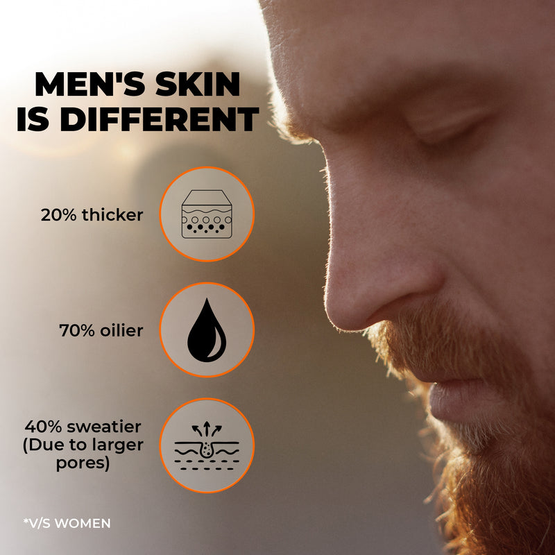 men skin