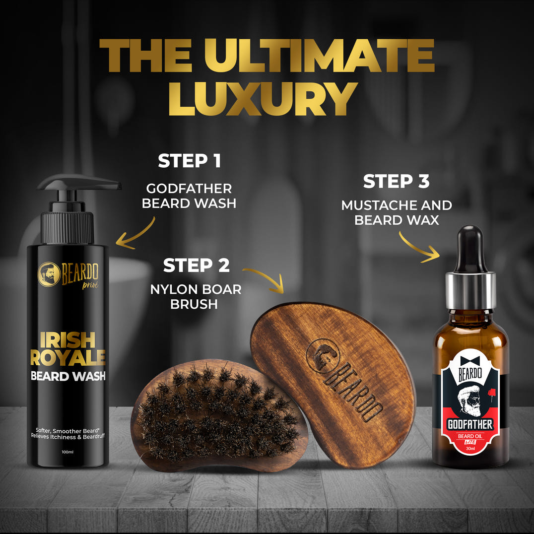 Beardo Prive Irish Royale Beard Wash – grooming results and lifestyle