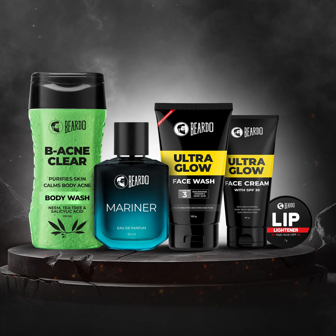 Beardo Ultimate Men's Grooming Kit – grooming combo set for men
