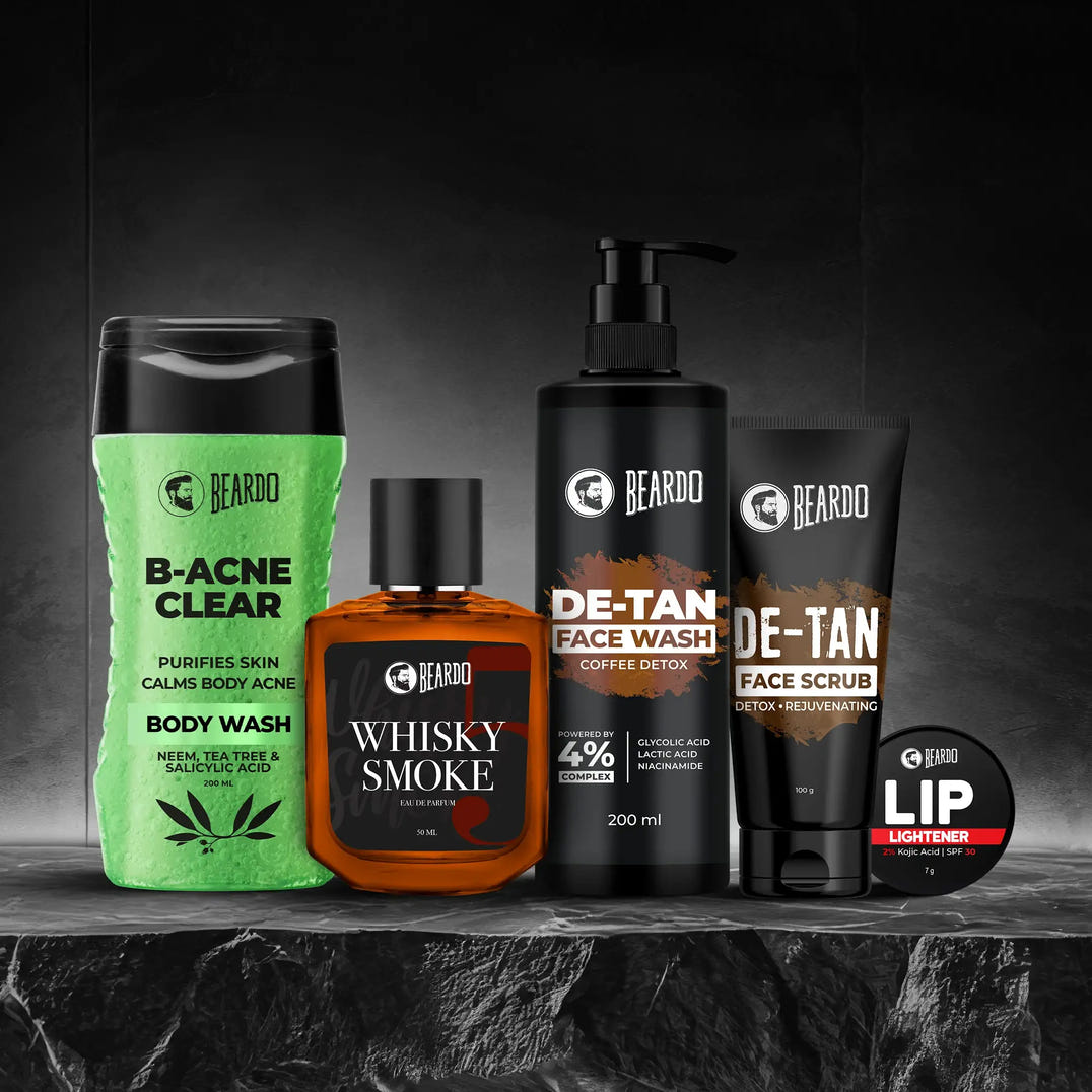 Beardo Ultimate Men's Grooming Kit – grooming combo set for men