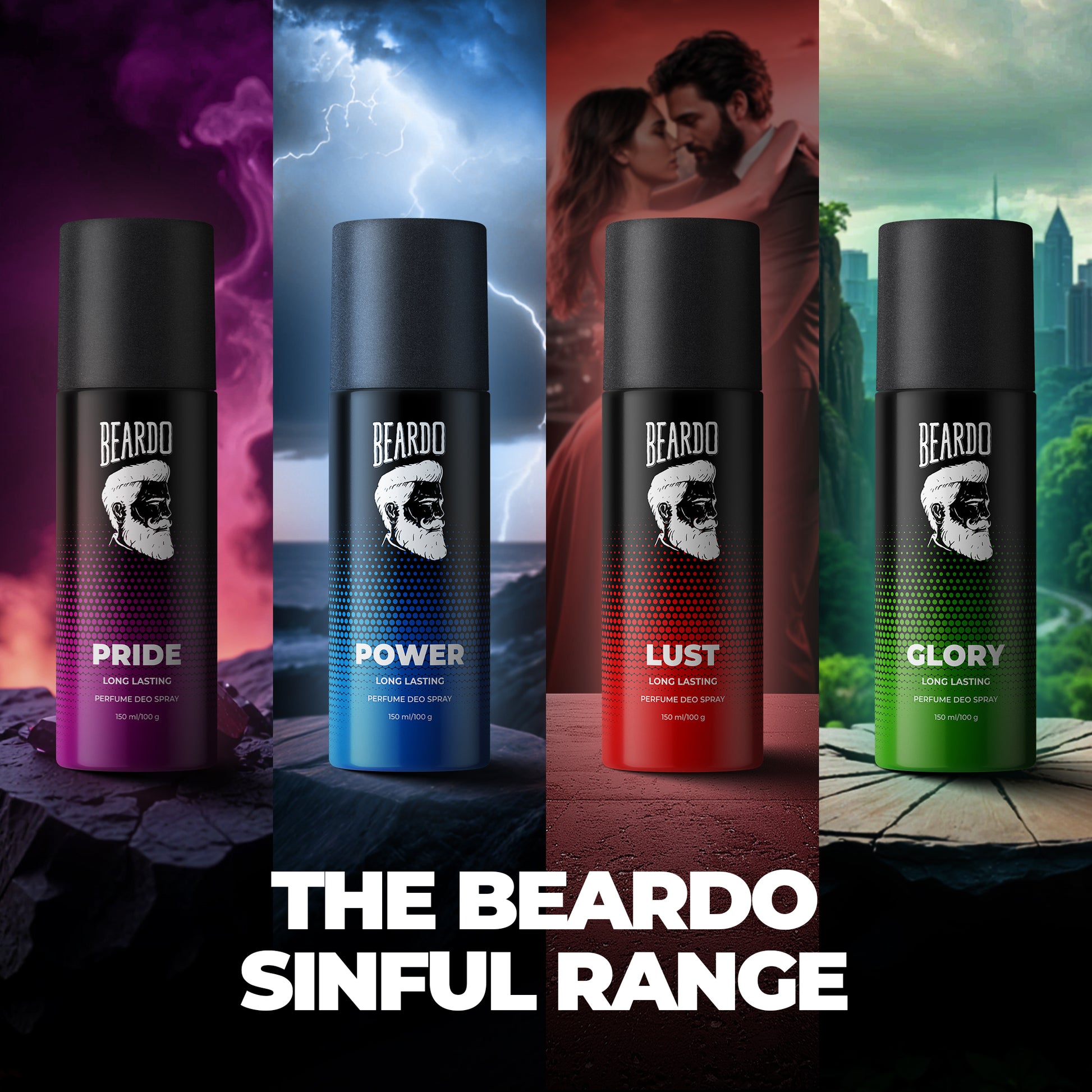 Beardo Pride Perfume Deo Spray (150ml)