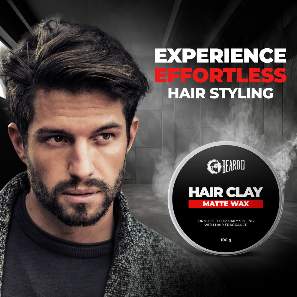 Beardo HAIR CLAY Wax For Men Strong Hold Beardo India