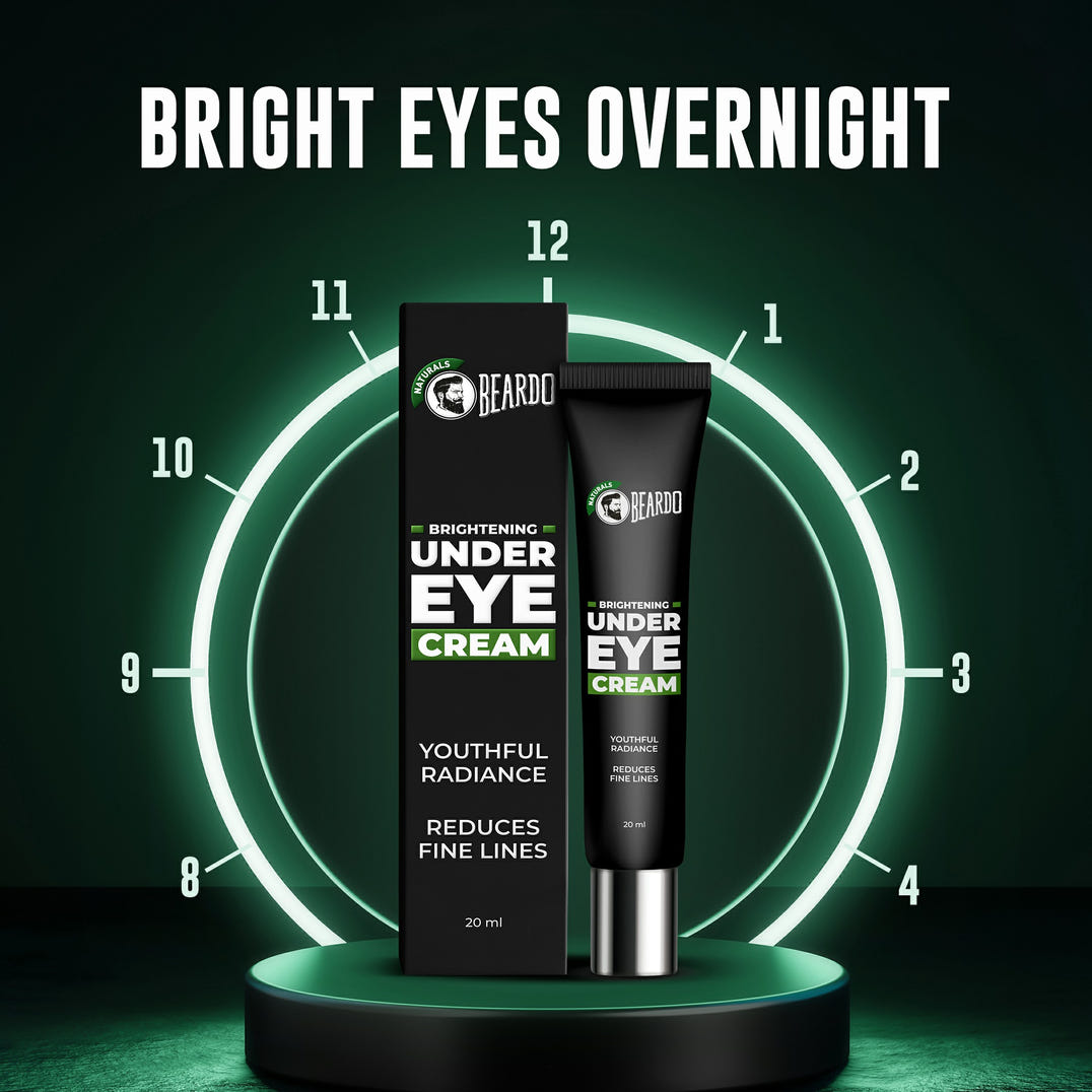 Beardo Brightening Under Eye Cream – grooming results and lifestyle