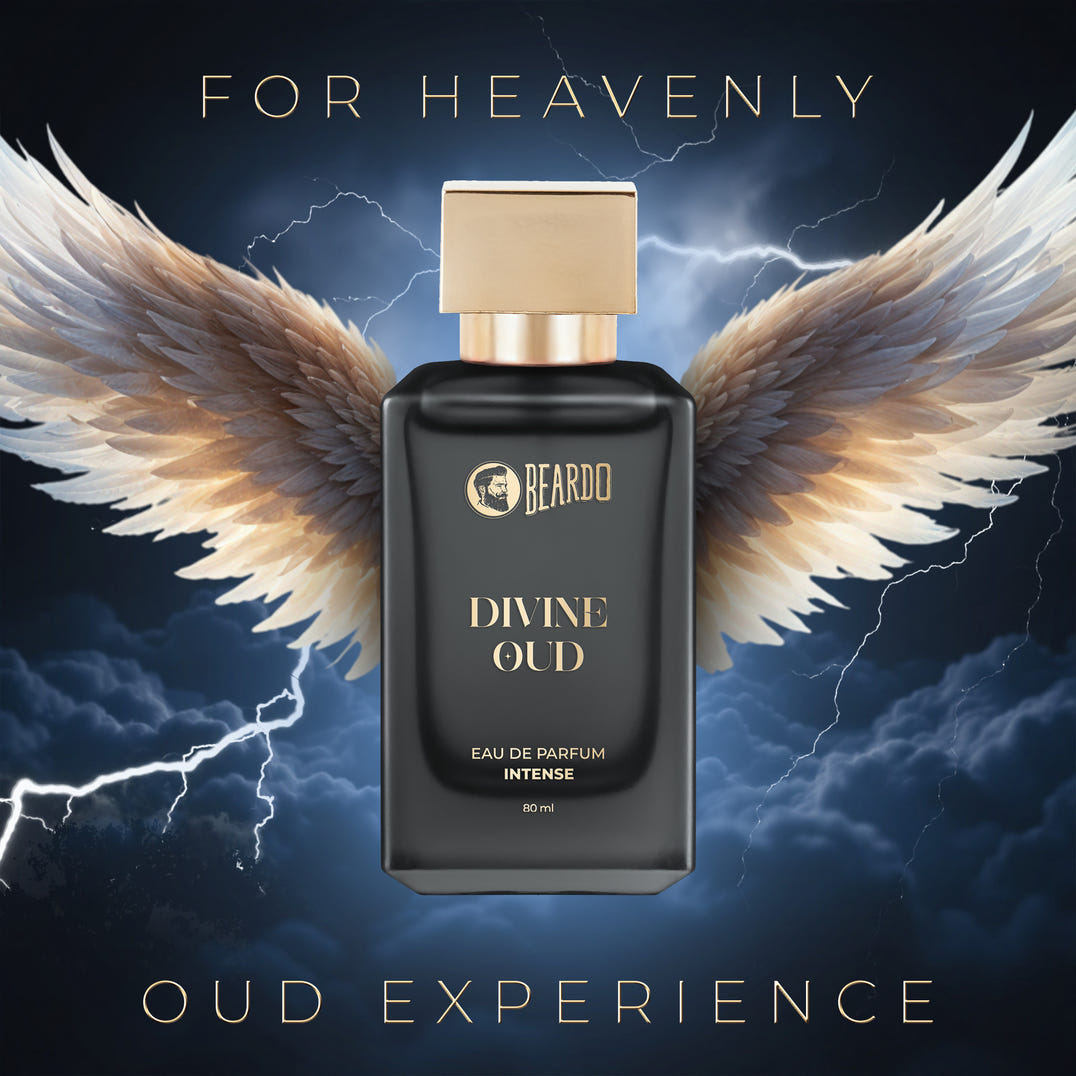 Beardo Divine Oud Perfume EDP (80ml) – formula and texture close-up