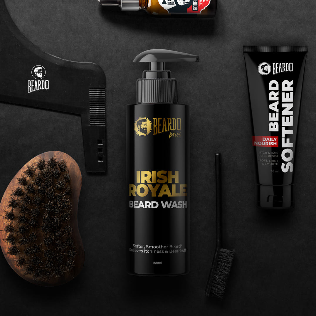Beardo Prive Irish Royale Beard Wash – grooming results and lifestyle