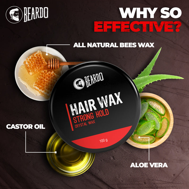 Hair Wax Strong Hold Crystal Gel Wax