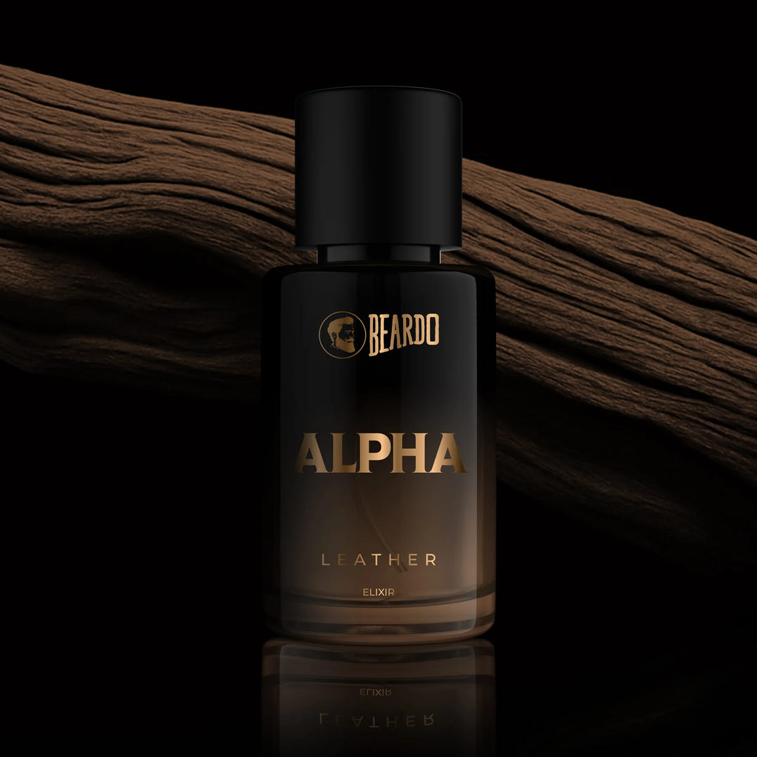 Beardo Alpha Leather Elixir (30ml) – grooming results and lifestyle