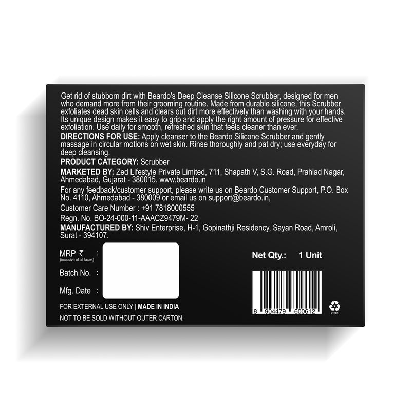 Deep Cleansing Silicone Body Scrubber