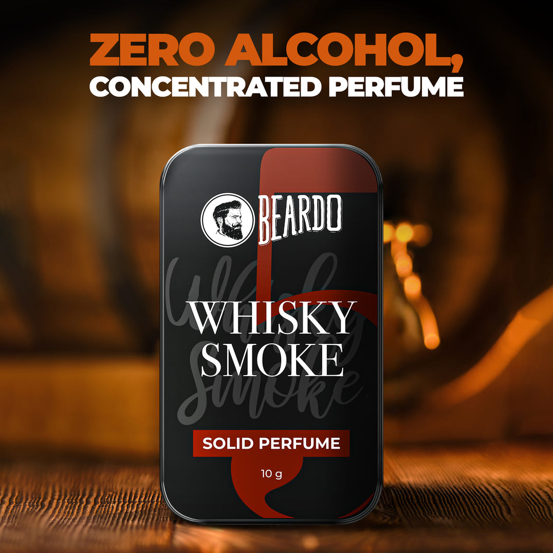 Beardo Whisky Smoke Solid Perfume (10g) – grooming results and lifestyle