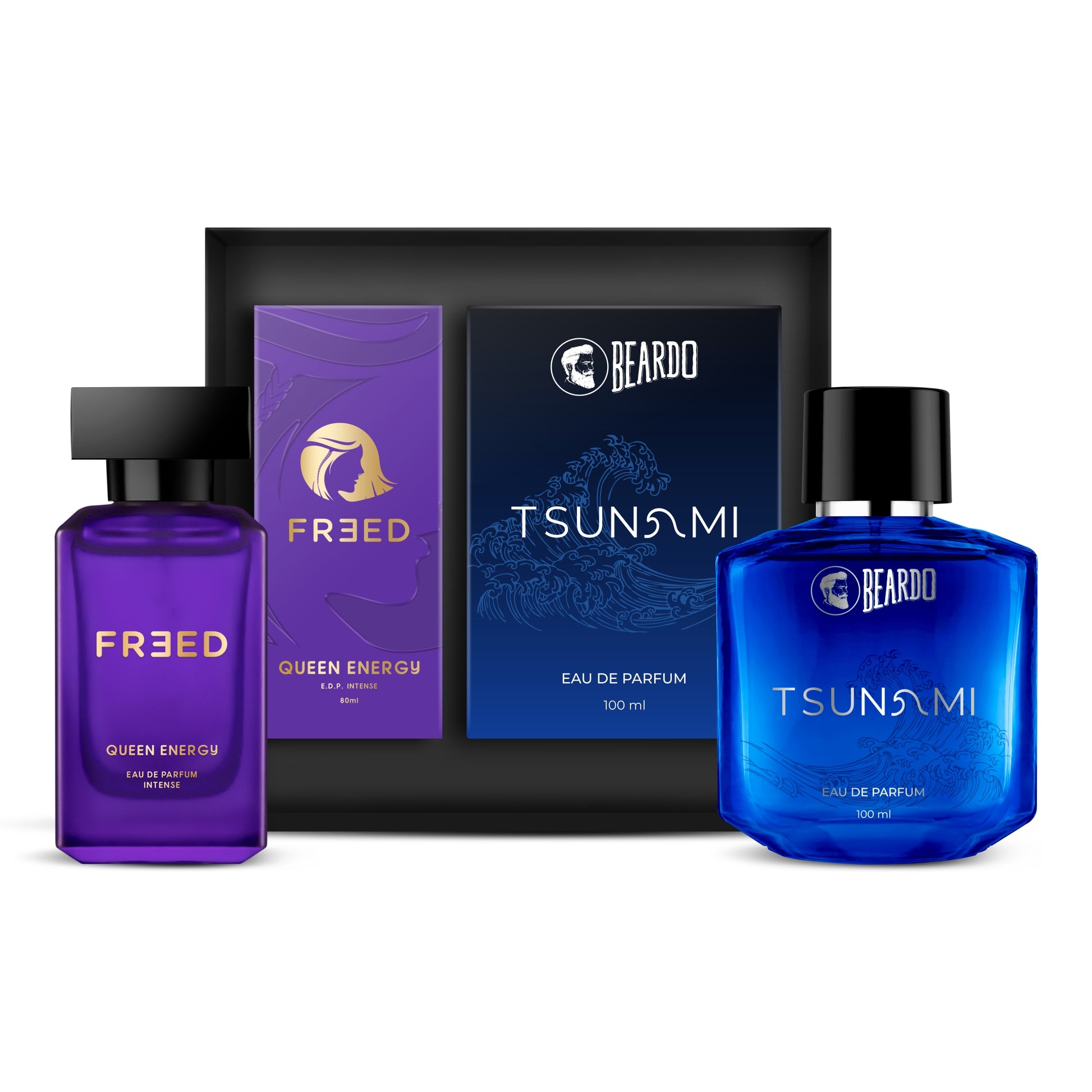 Beardo & Freed Majestic Duo Gift Set (For Him & Her)