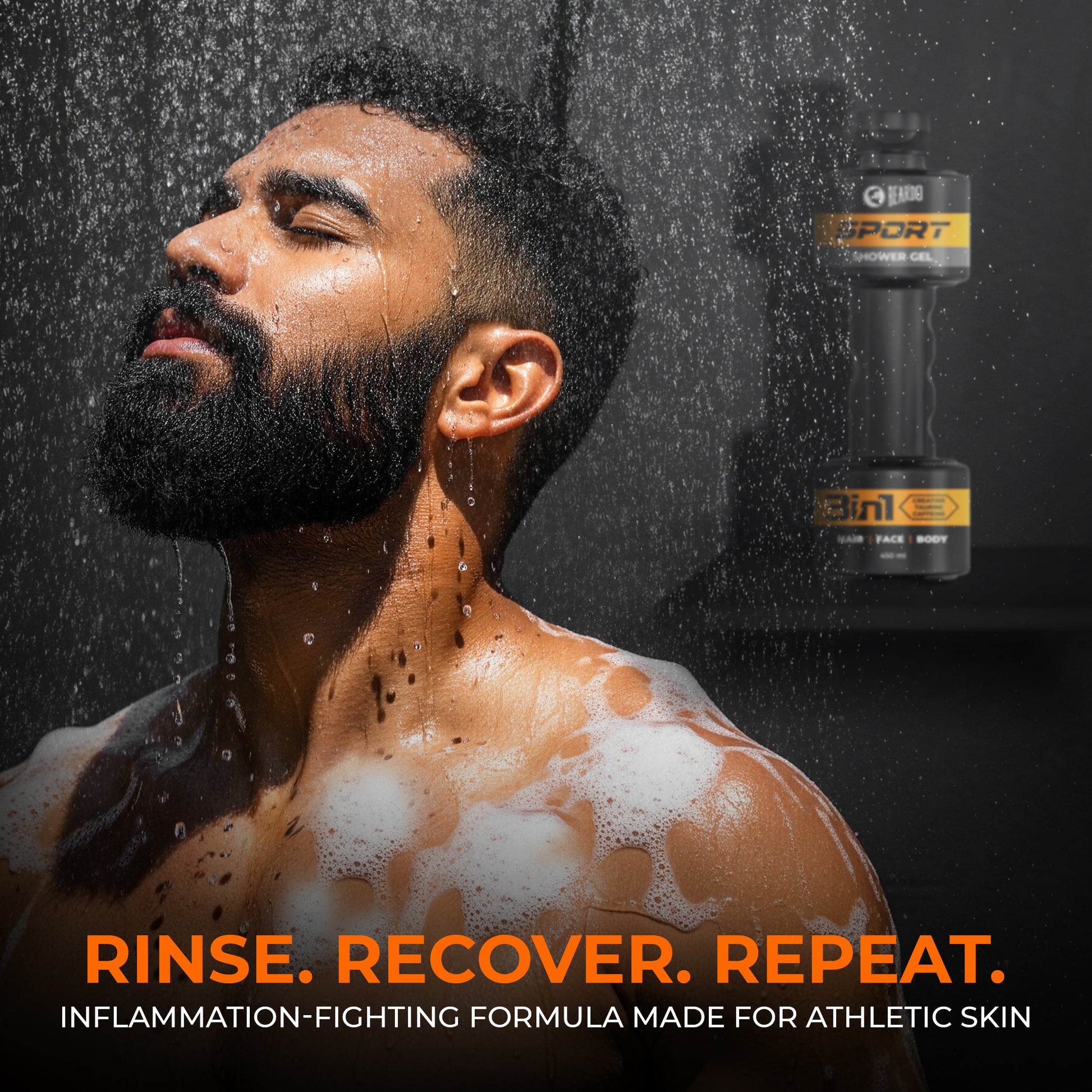 Beardo Sport 3-in-1 Body Wash Shower Gel (450ml)