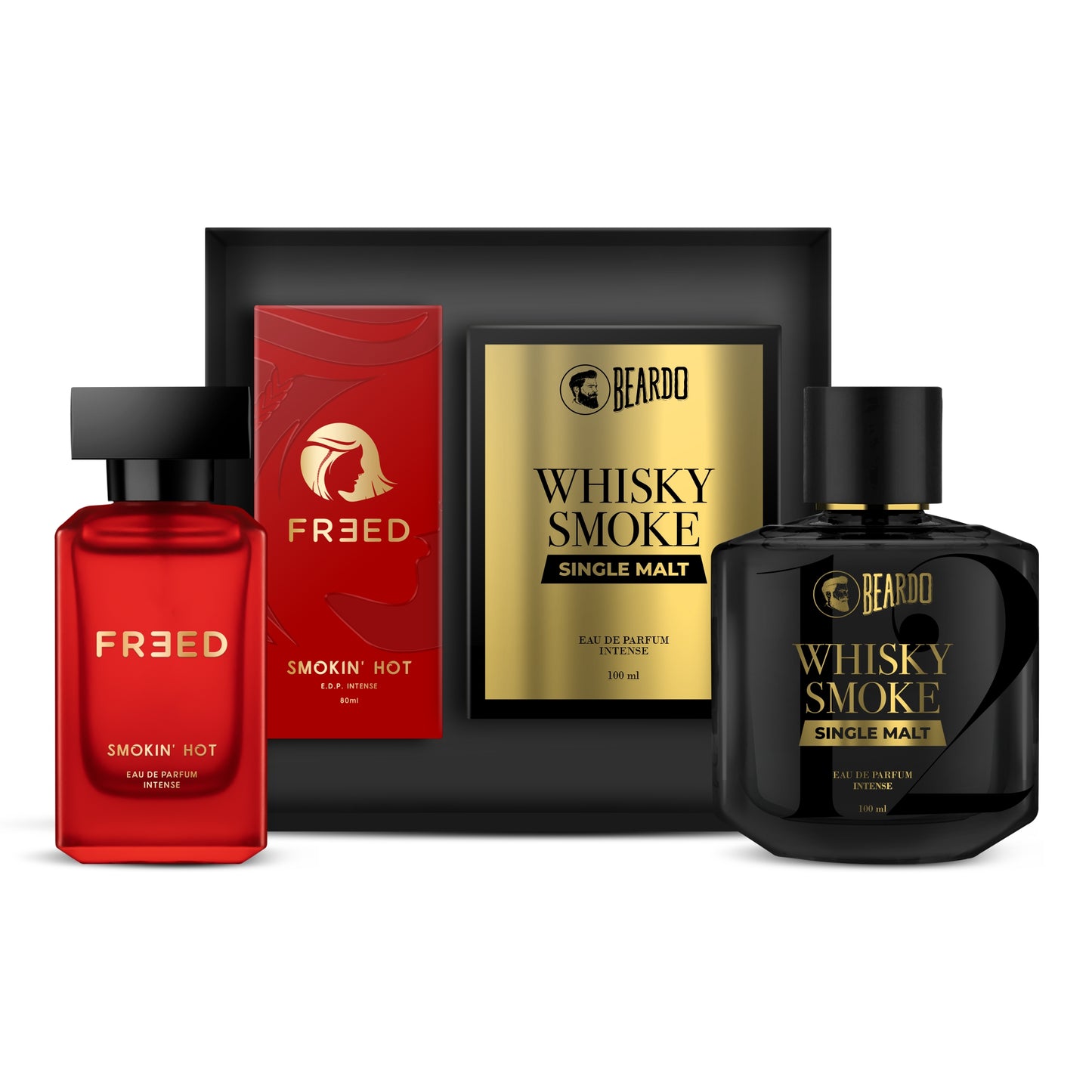 Beardo & Freed Spicy Perfume Gift Set (For Him & Her)