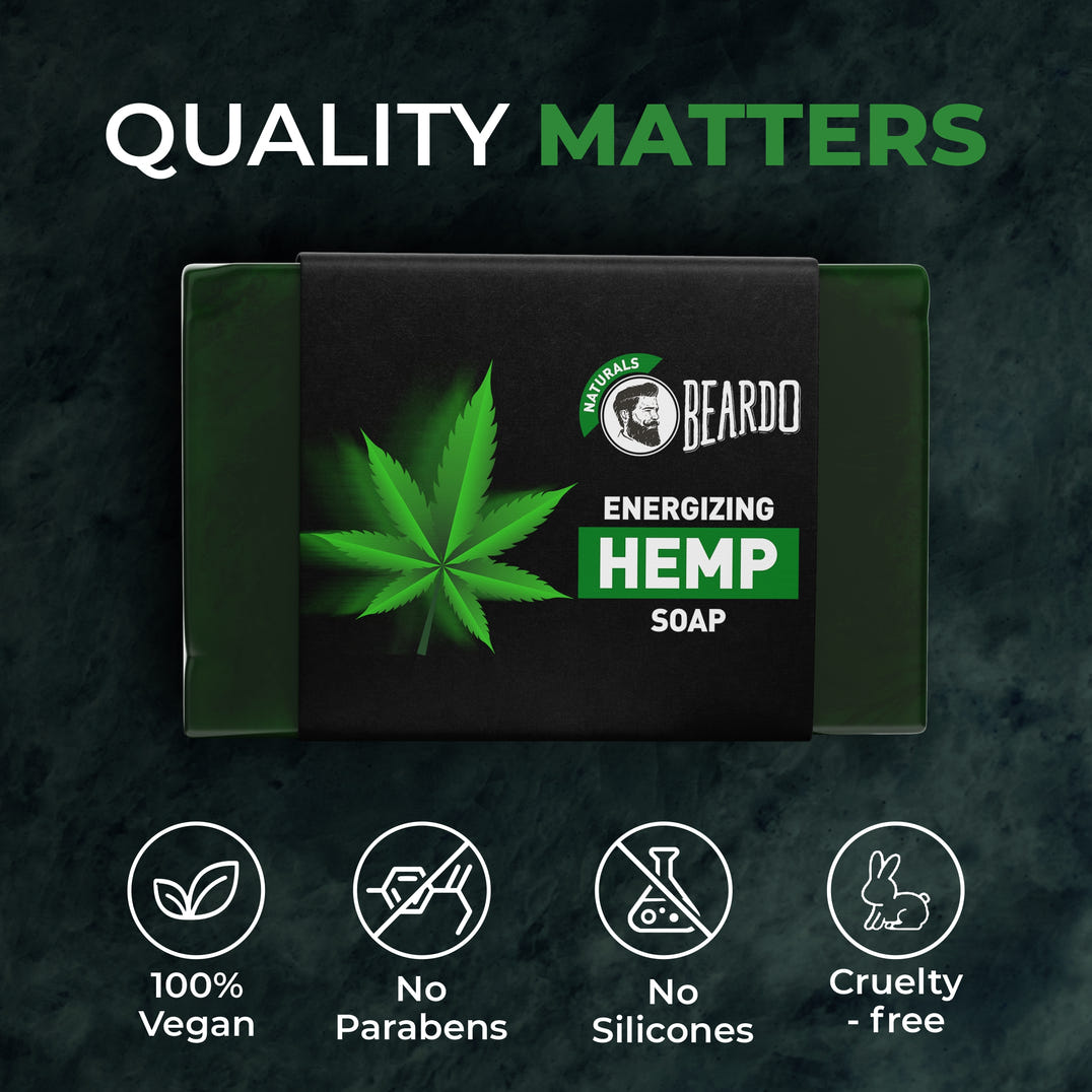Beardo Energizing Hemp Soap – grooming results and lifestyle
