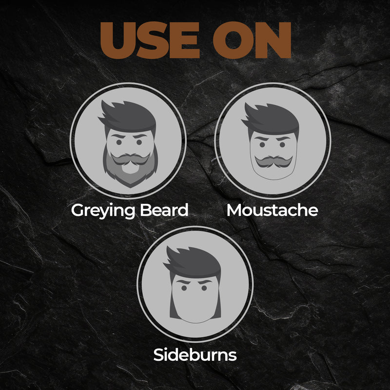 Beard Color Dark Brown