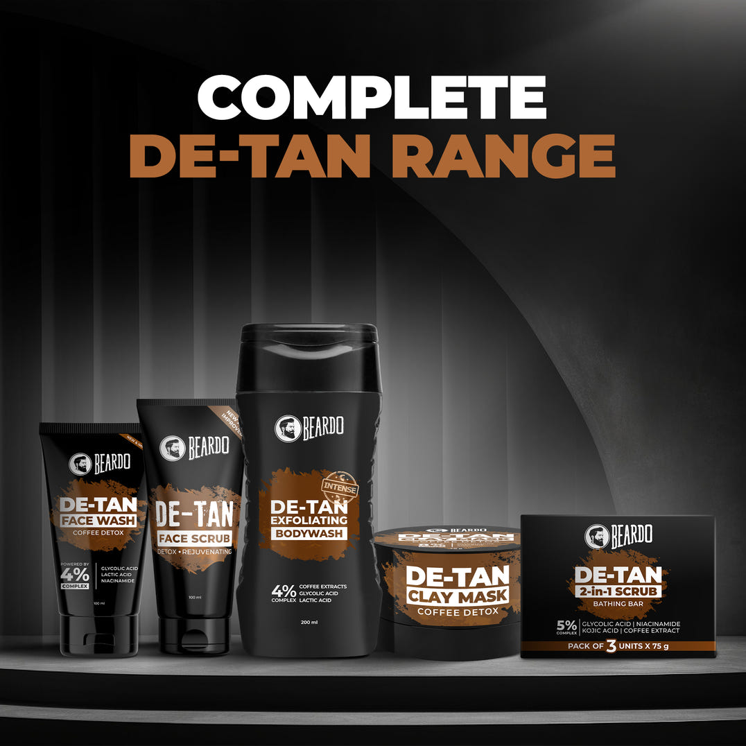 De-Tan 2 in 1 Scrub Soap (Pack of 3)