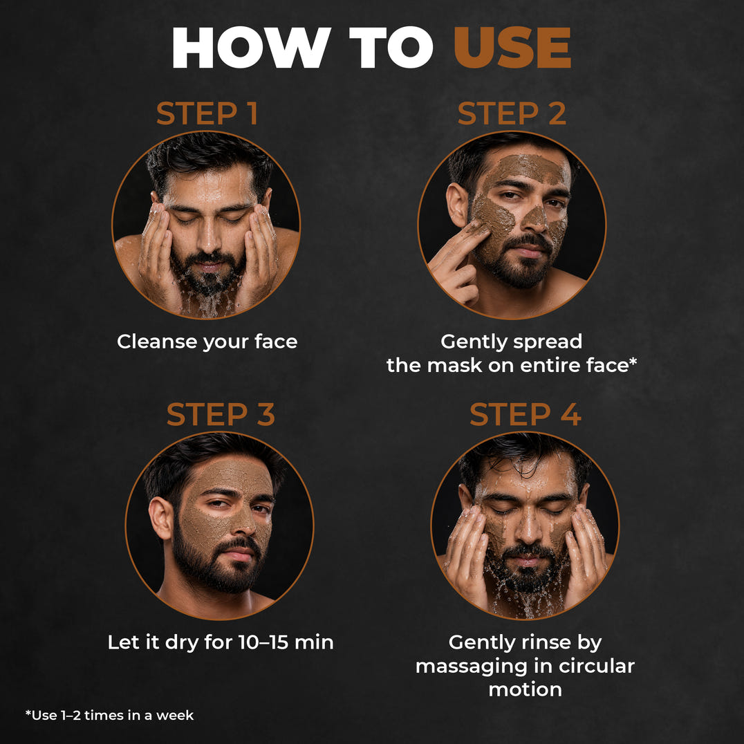 De-Tan Clay Mask for Men