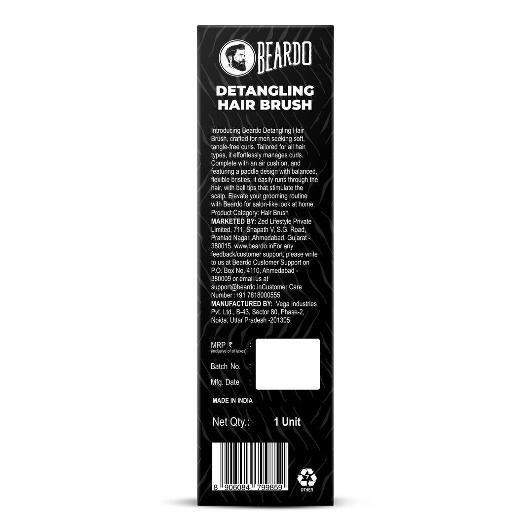 Beardo Detangling Hair Brush – grooming results and lifestyle