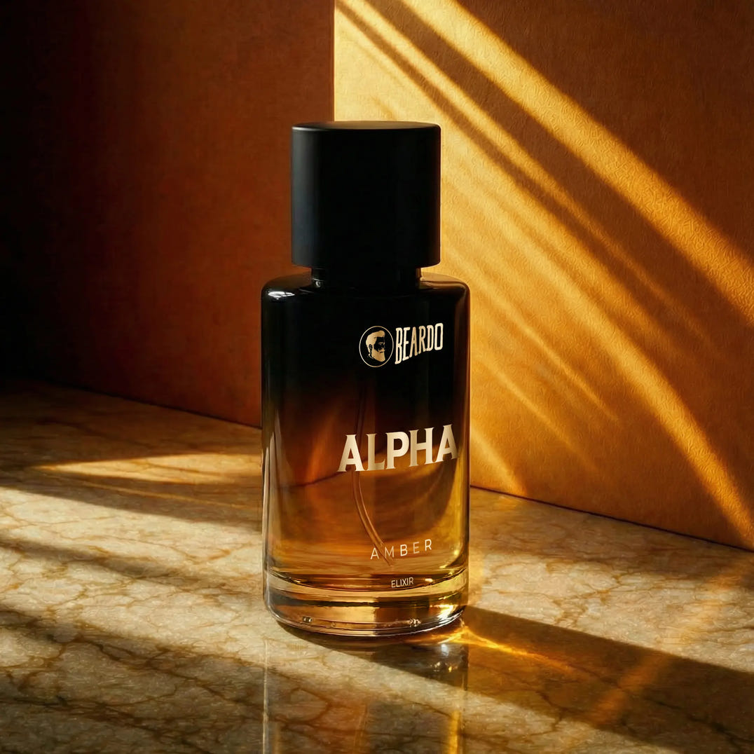 Beardo Alpha Amber Elixir (30ml) – grooming results and lifestyle