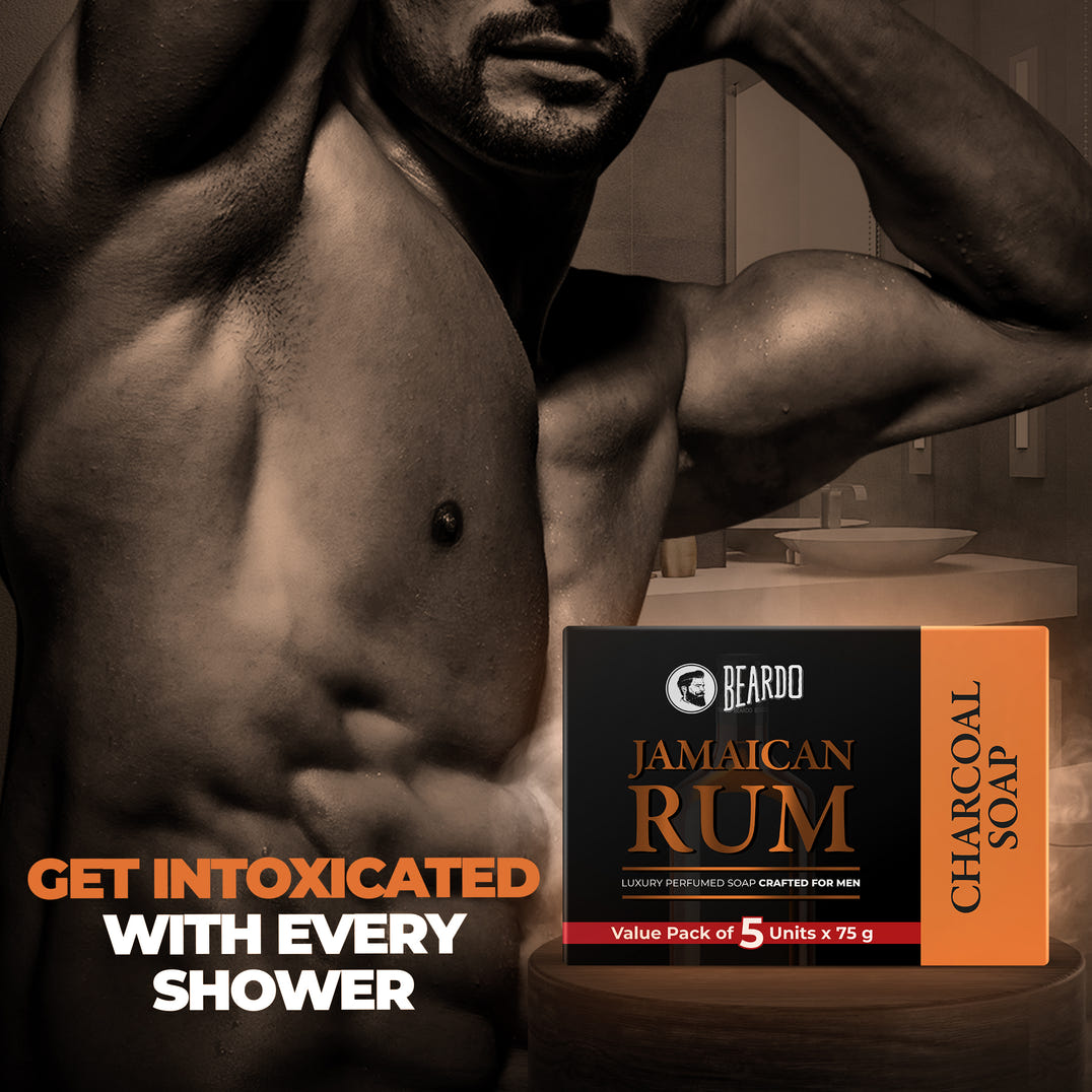 Beardo Jamaican Rum Soap (75g X 5) – grooming results and lifestyle