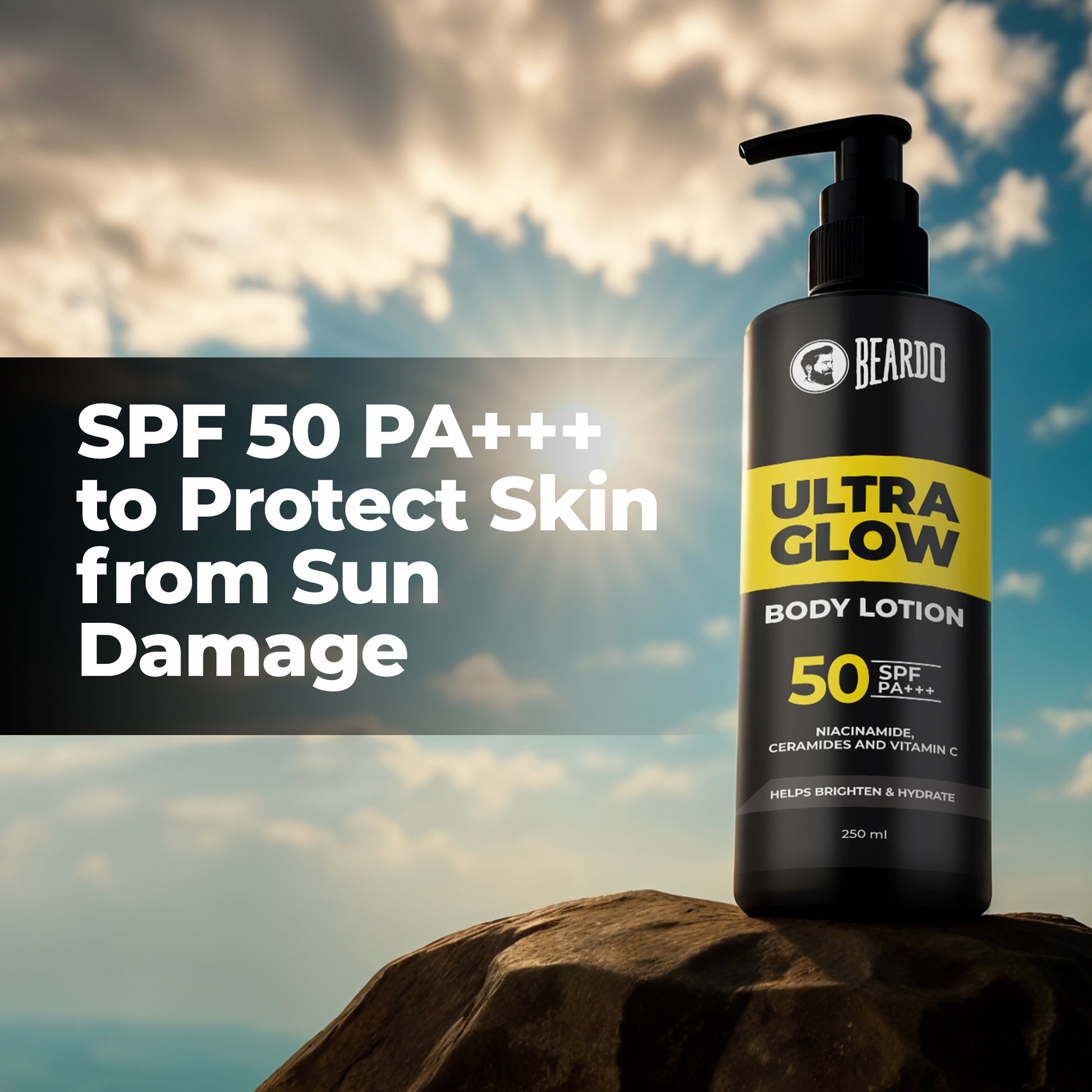 Beardo Ultraglow Body Lotion for Men