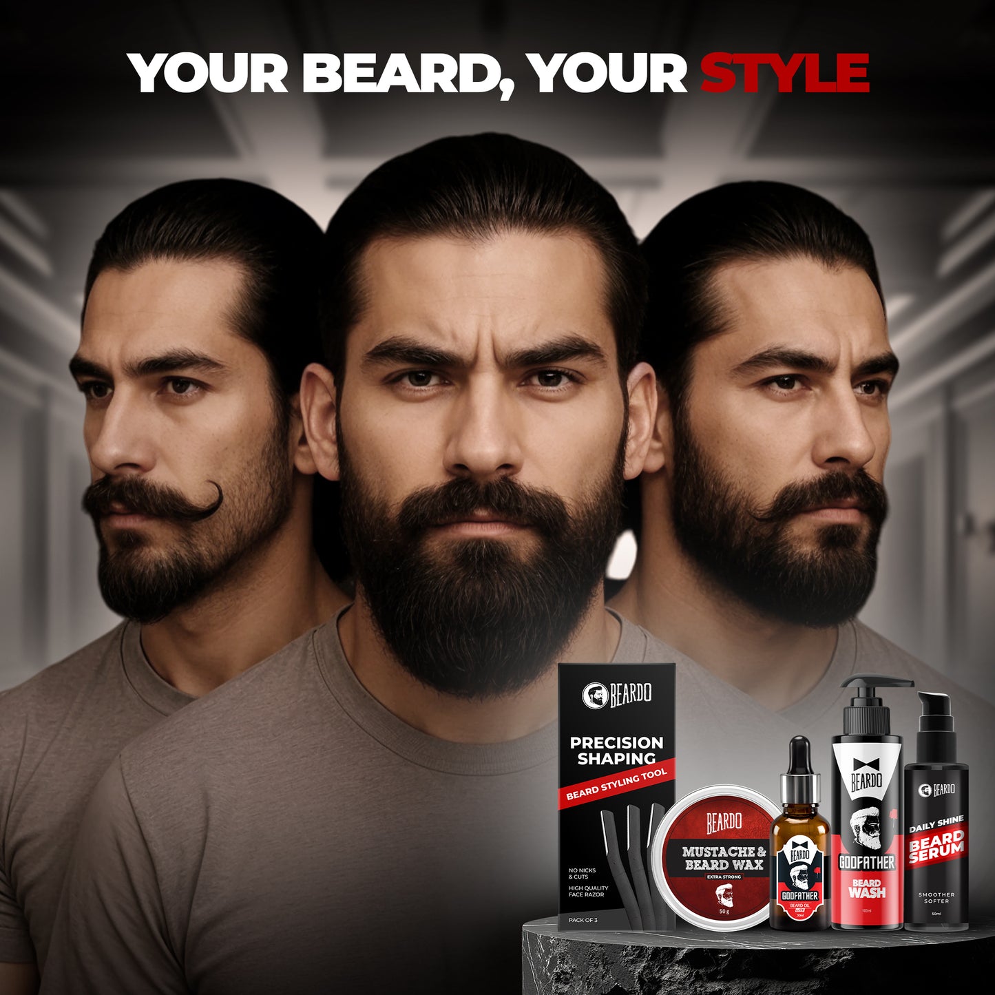 Beardo Every Day Beard Kit