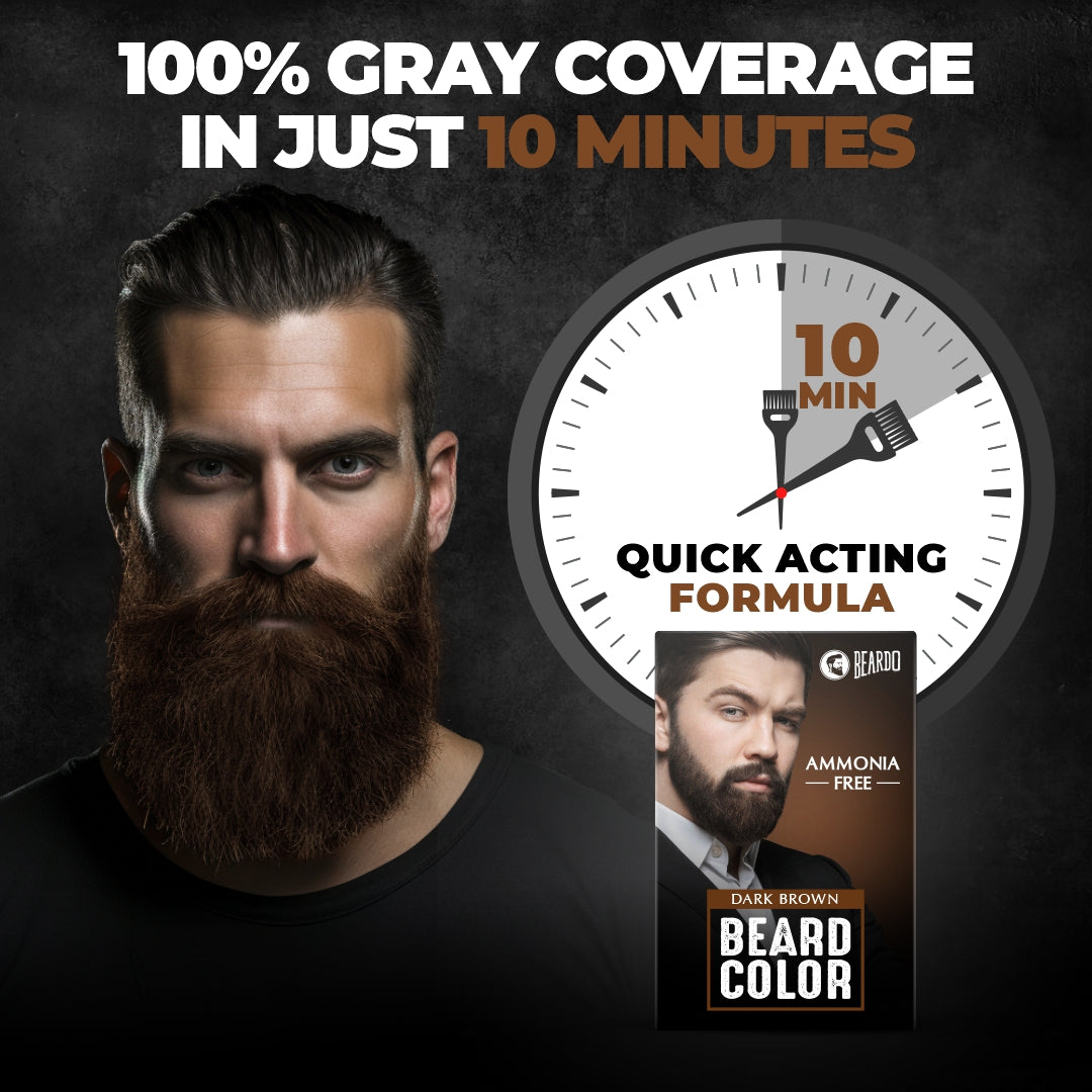 Beard Color Dark Brown