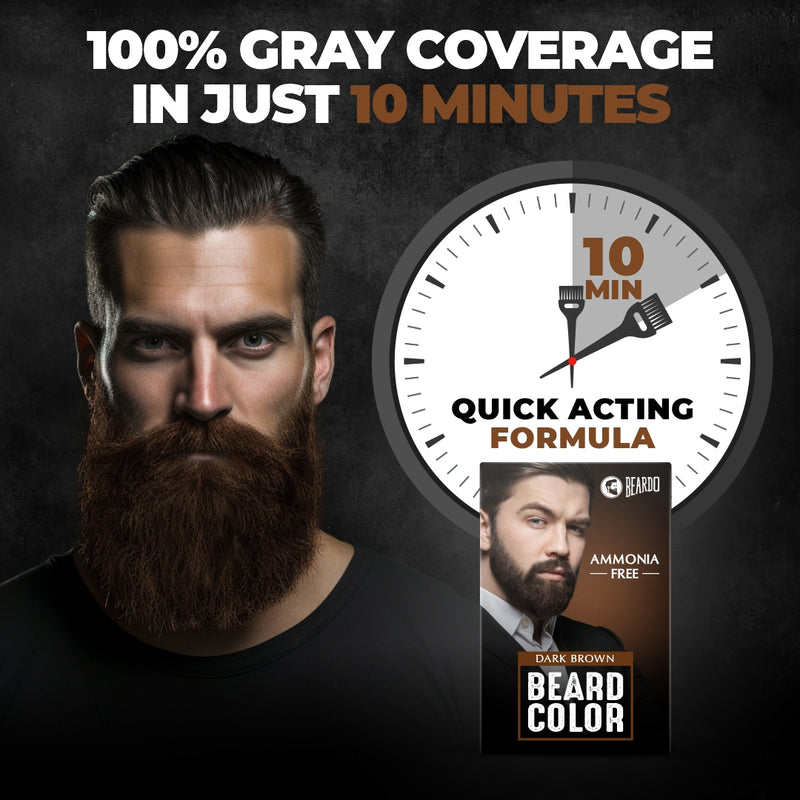 Beard Color Dark Brown