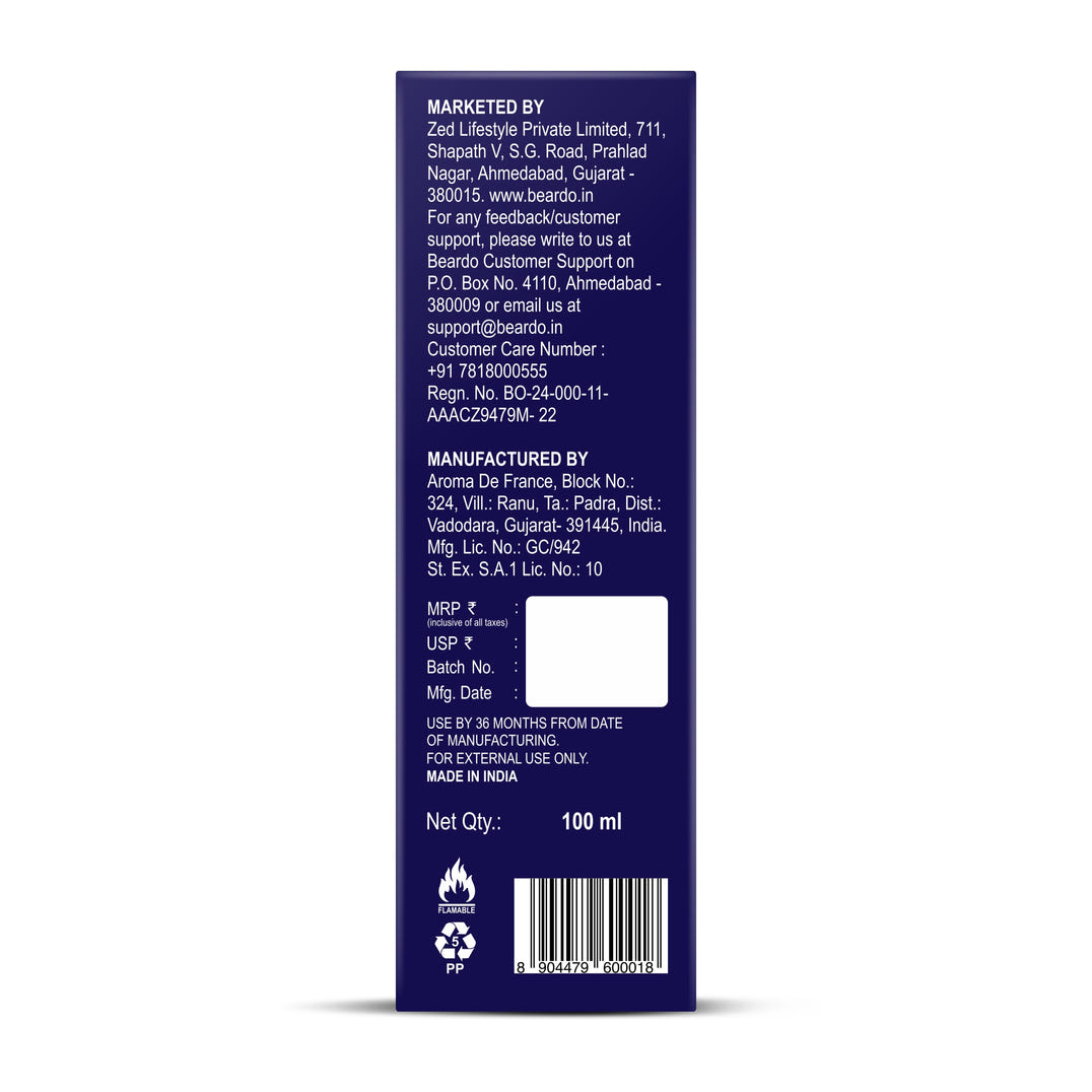 Beardo LSD Perfume EDP (100ml) – grooming results and lifestyle