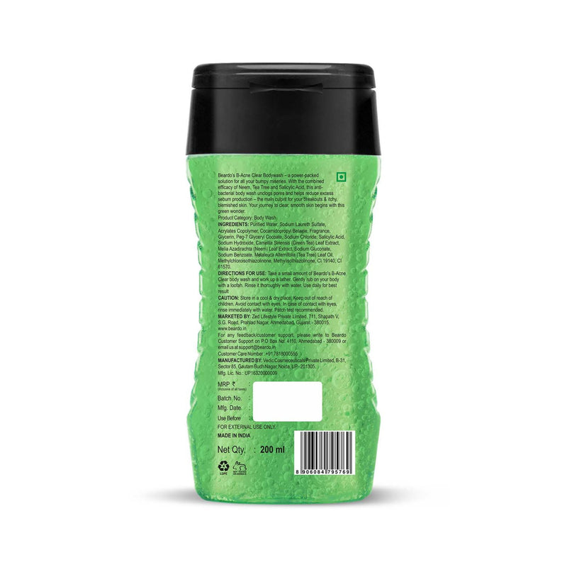 Beardo Body-Acne Clear Bodywash