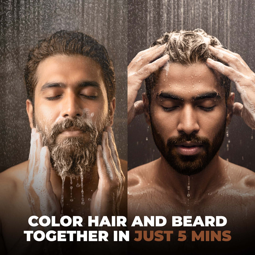 Beardo Shampoo Color for Hair and Beard (Dark Brown) – grooming results and lifestyle