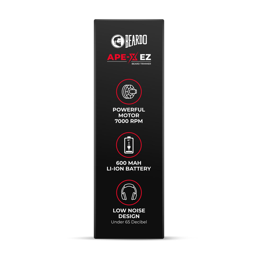 Beardo Ape-X EZ Trimmer – grooming results and lifestyle