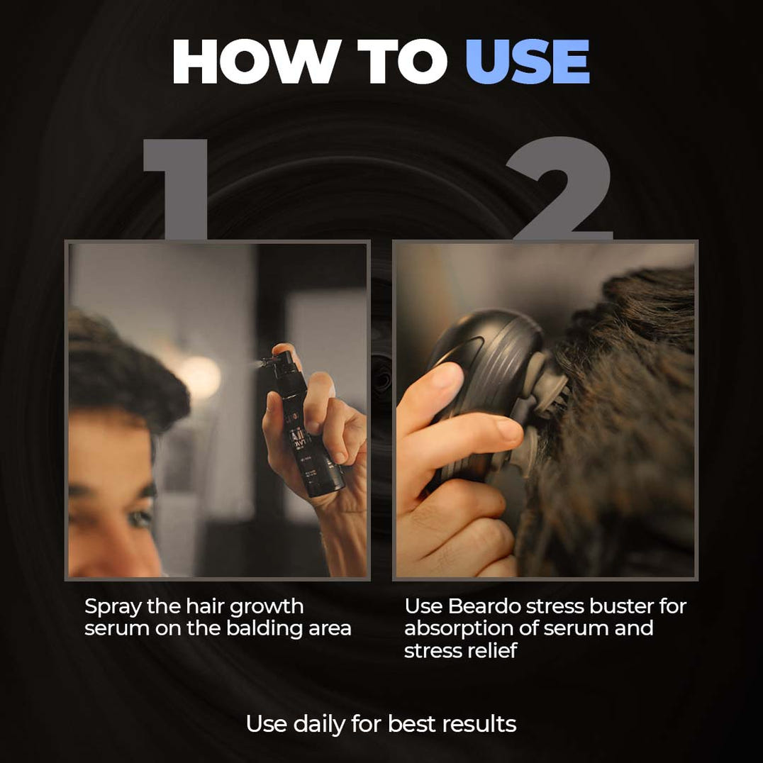 Beardo Hair Growth Regimen – grooming results and lifestyle