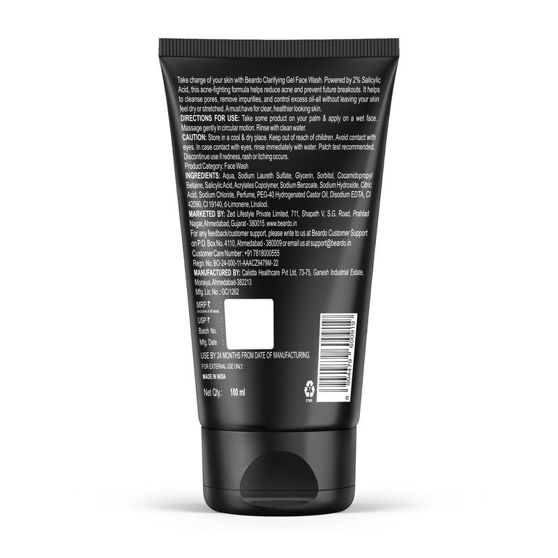Clarifying Gel Facewash (100ml)