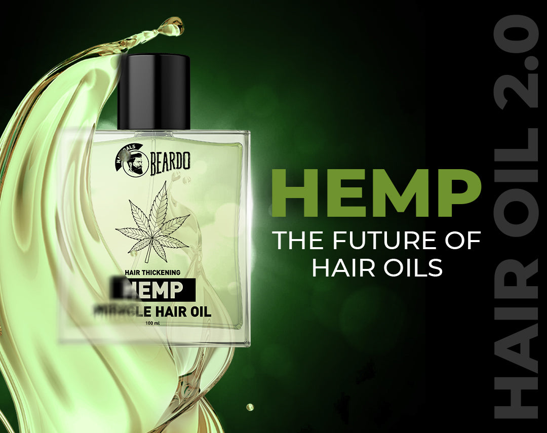 Beardo HEMP Styling Hair Oil For Men