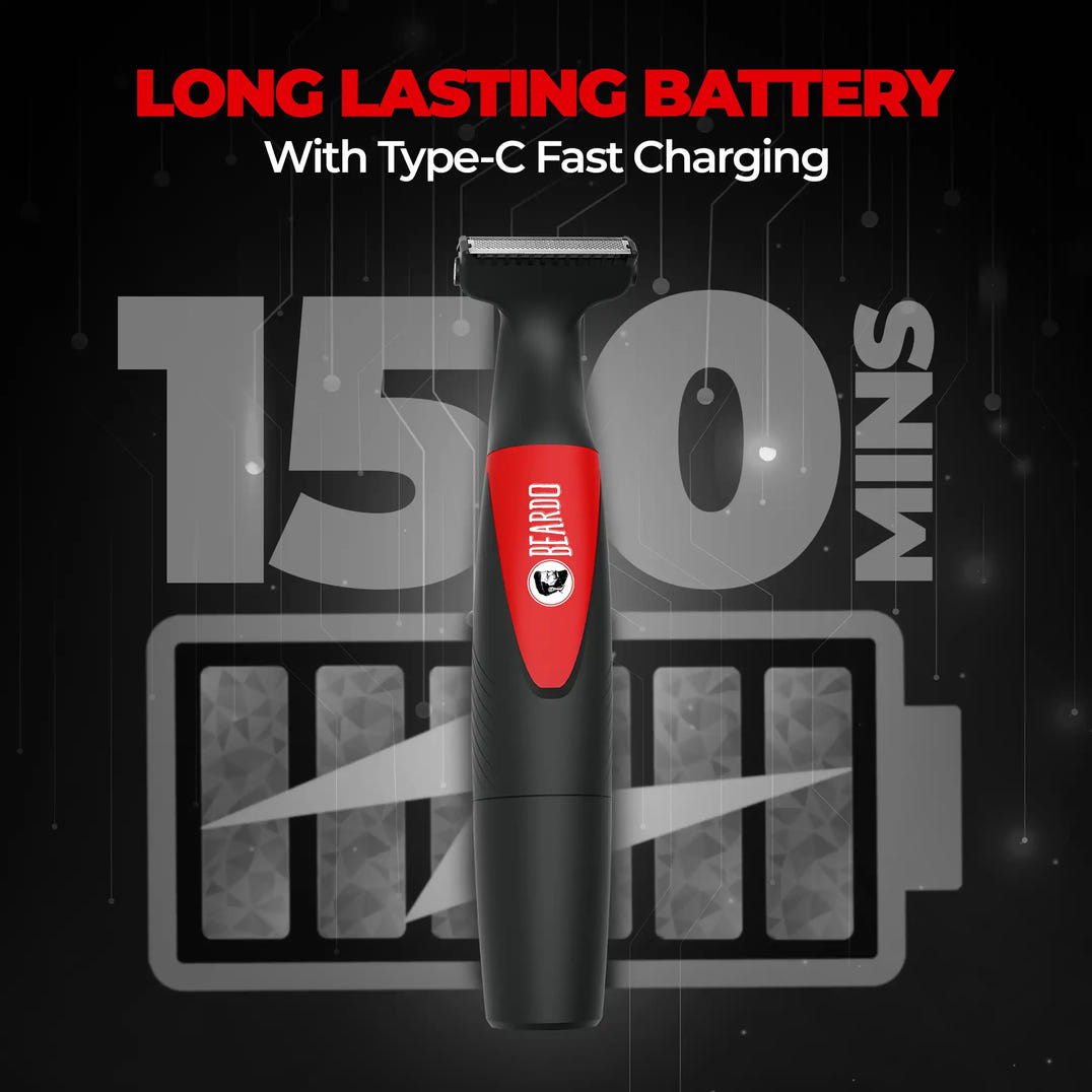 Beardo I-Blade Trimmer – formula and texture close-up