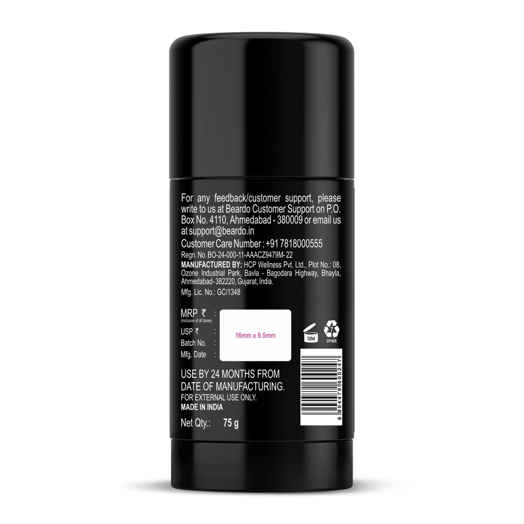 Beardo Sport Deodorant Stick (75g) – grooming results and lifestyle