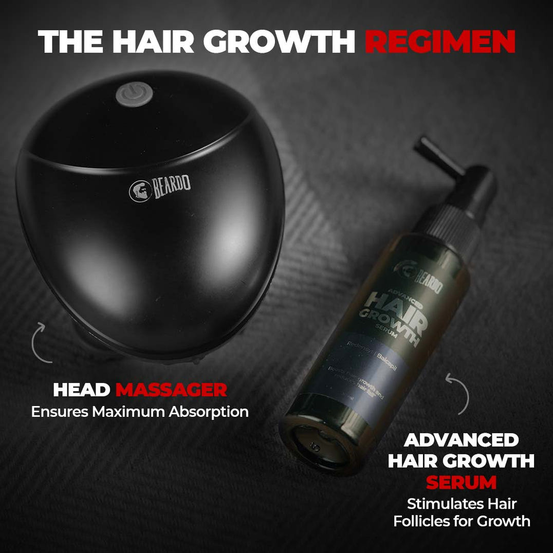 Beardo Stress Buster Electric Scalp Massager – grooming results and lifestyle