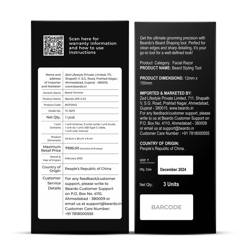 Ape-x Ez Styling combo