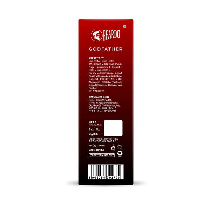 Godfather Perfume (100ml) & Godfather Beard Oil (30ml) Combo