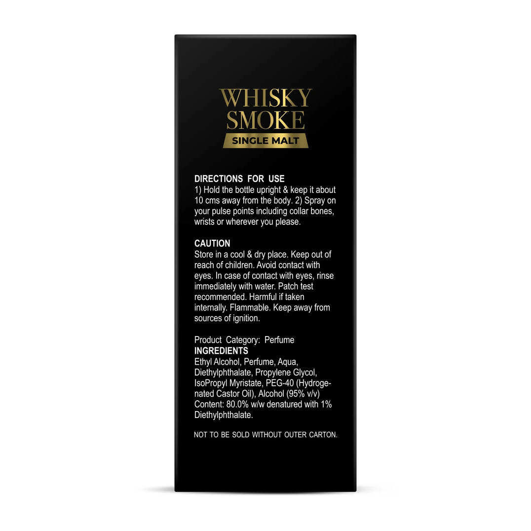 Whisky Smoke Single Malt EDP (100 ML)