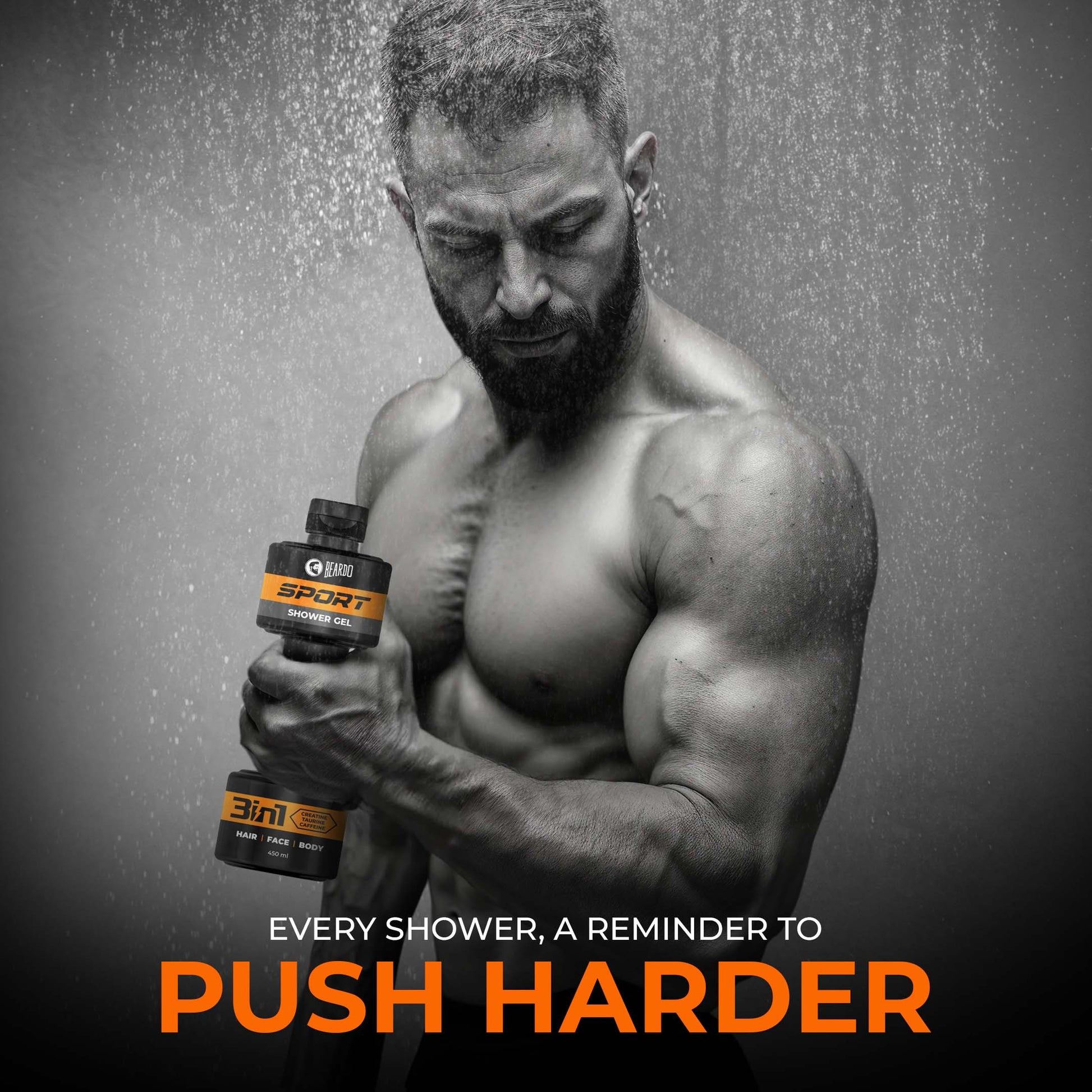 Beardo Sport 3-in-1 Body Wash Shower Gel (450ml)