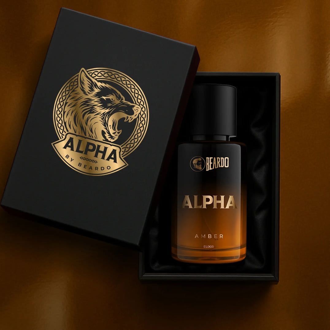 Beardo Alpha Amber Elixir (30ml) – grooming results and lifestyle