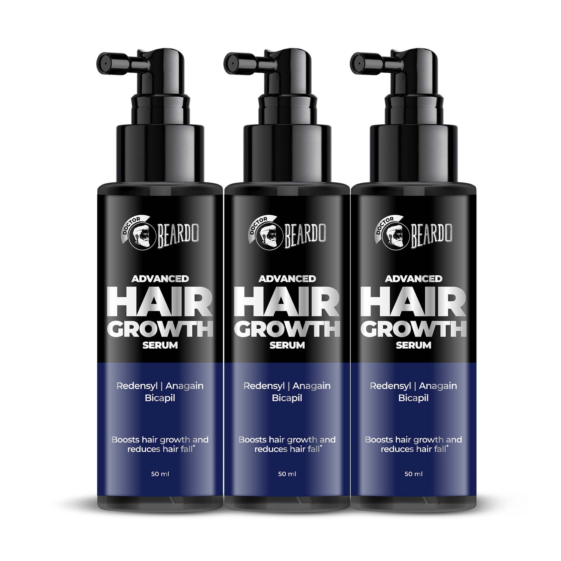 Beardo Advanced Hair Growth Serum (3x50ml)