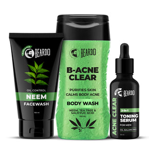 neem facewash, acne control men, acne control kit, acne control products for men,