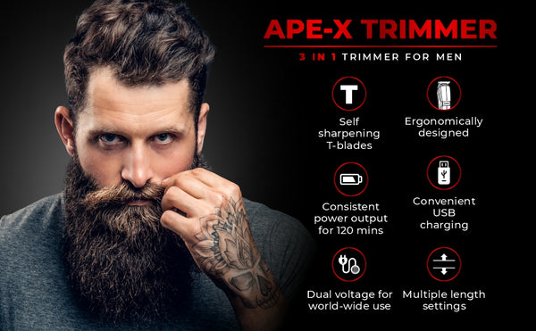 Designed by Male Grooming Experts