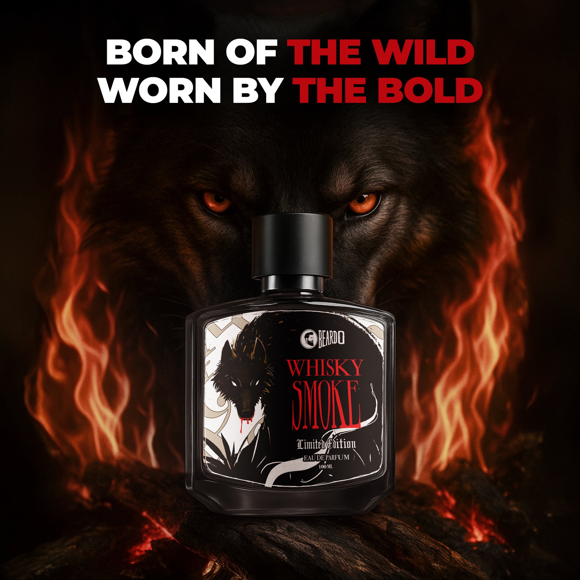 Beardo Whisky Smoke Limited Edition Perfume EDP (100ml)