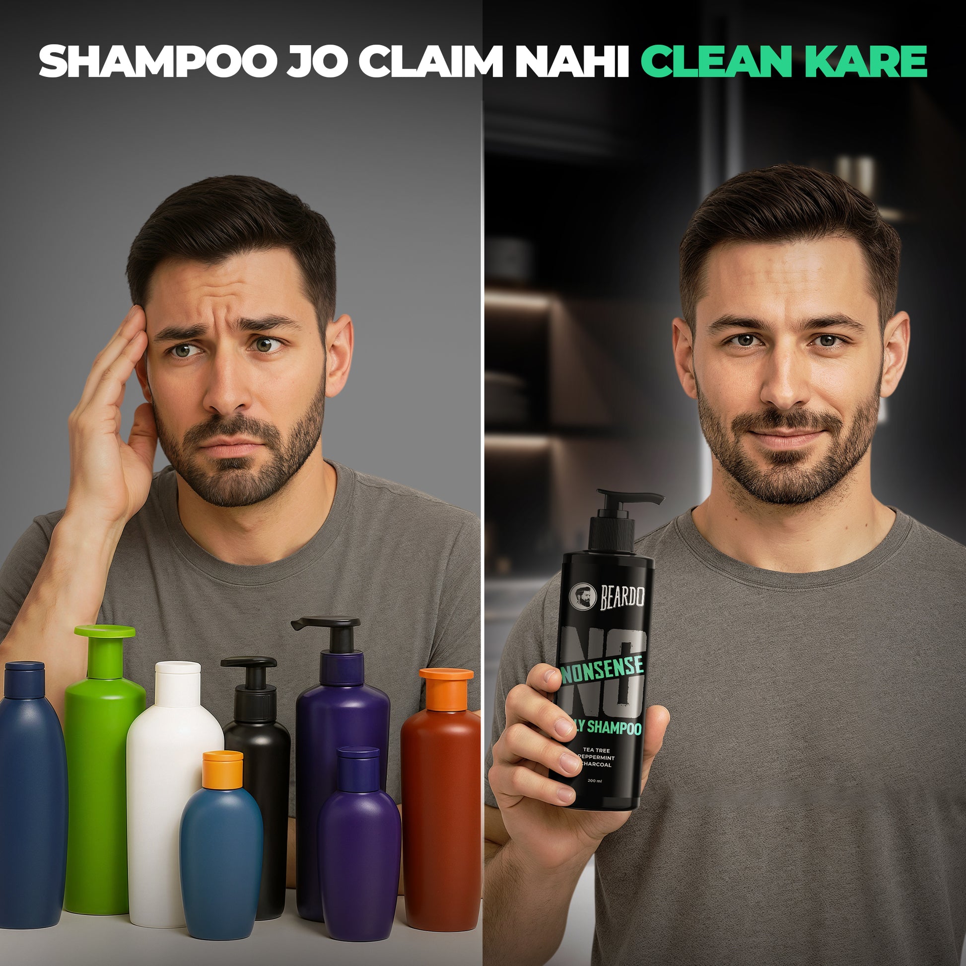 Beardo No Nonsense Daily Shampoo