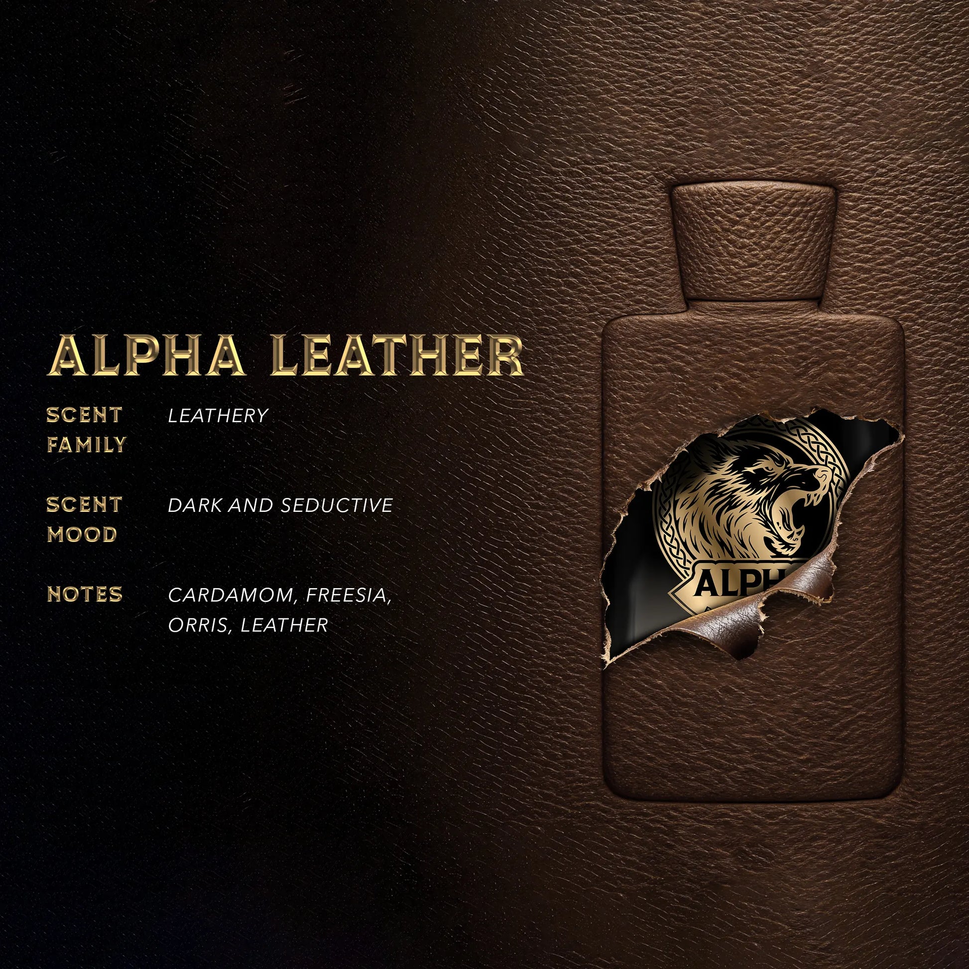 Beardo Alpha Leather Elixir (100ml)