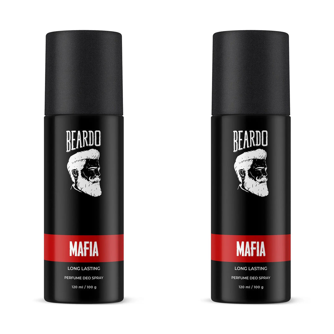 Beardo Mafia Perfume Body Spray 120ml (Pack of 2) – long-lasting perfume EDP for men