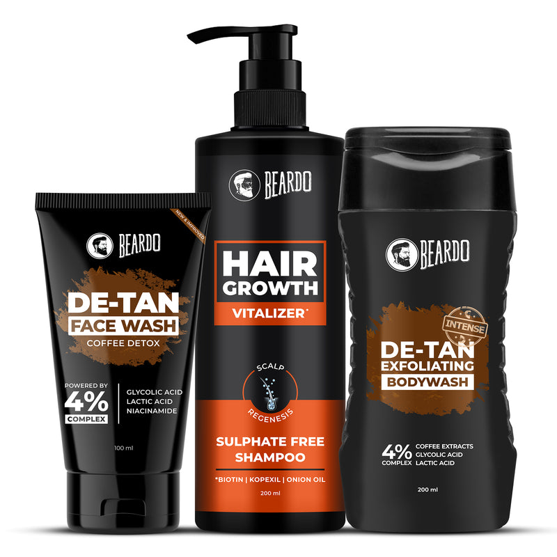 Bath and Body Combo for Men (De-Tan)
